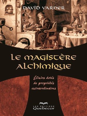 cover image of Le magistère alchimique